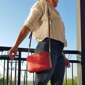 Michael Kors Jet Set Large Saffiano Leather